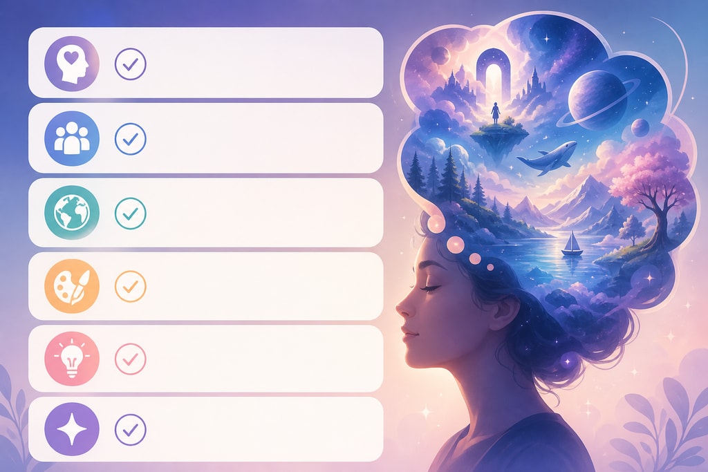 Checklist of benefits of AI dream art