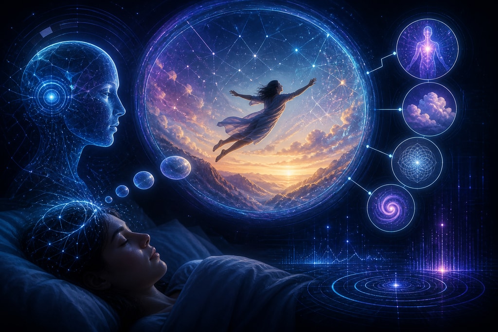 AI analysis of flying dream