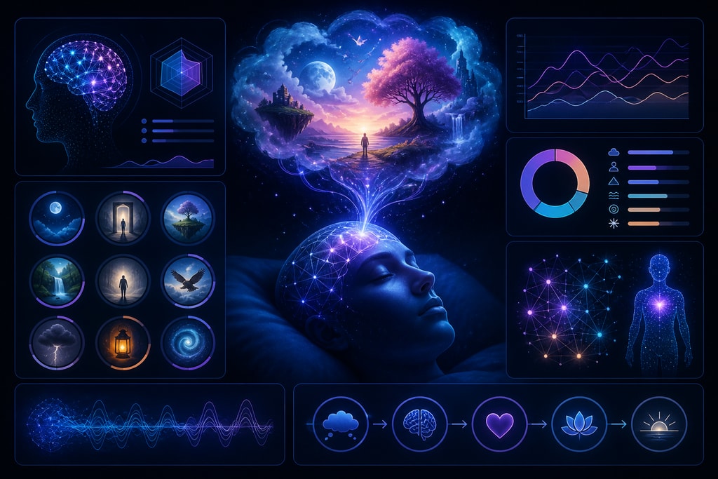 AI dream analysis visual