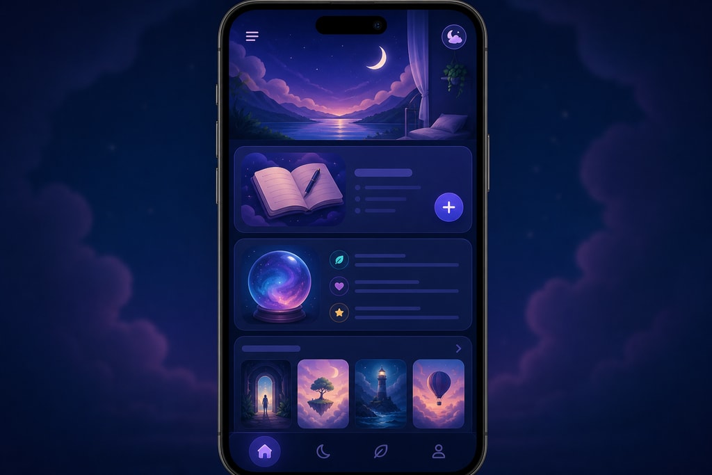 Dreamscape app interface