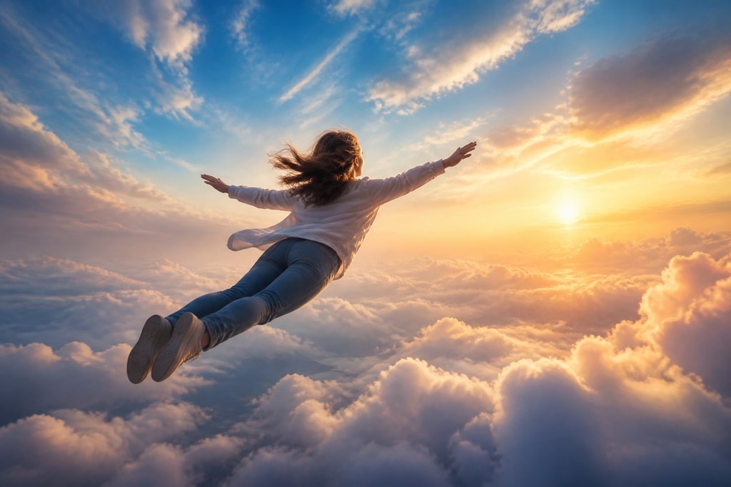 Flying in dreams