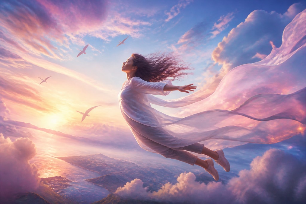 Concept of flying in dreams