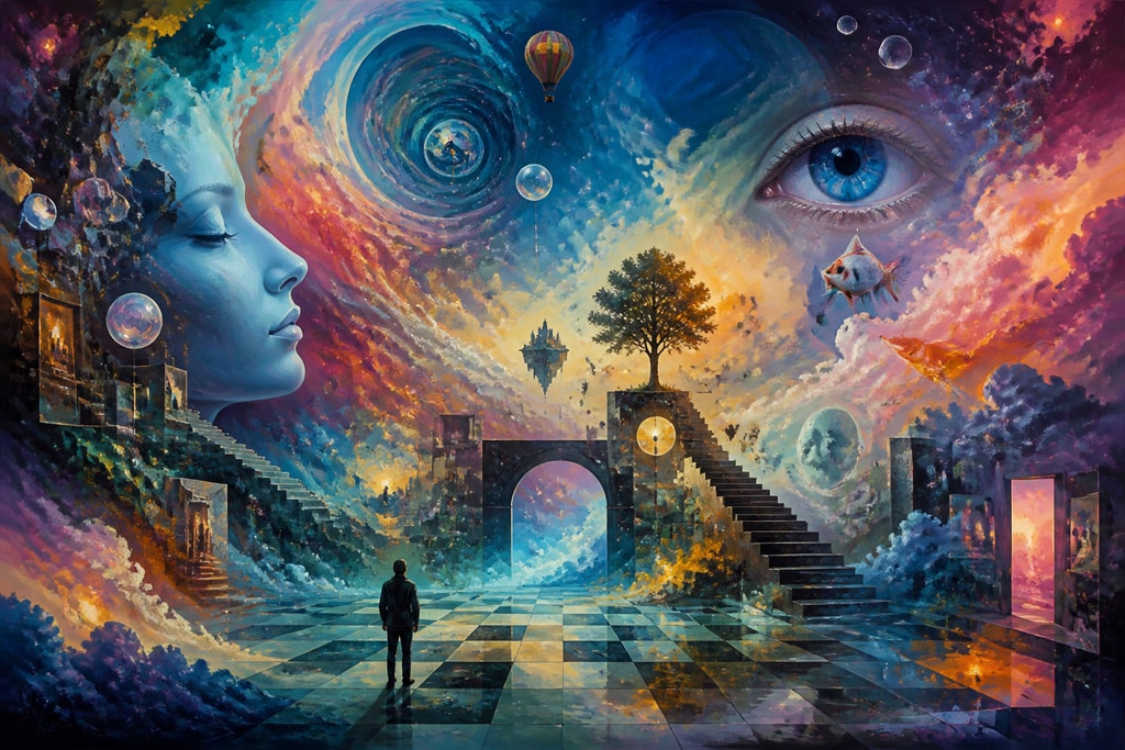 AI-generated dream visualization