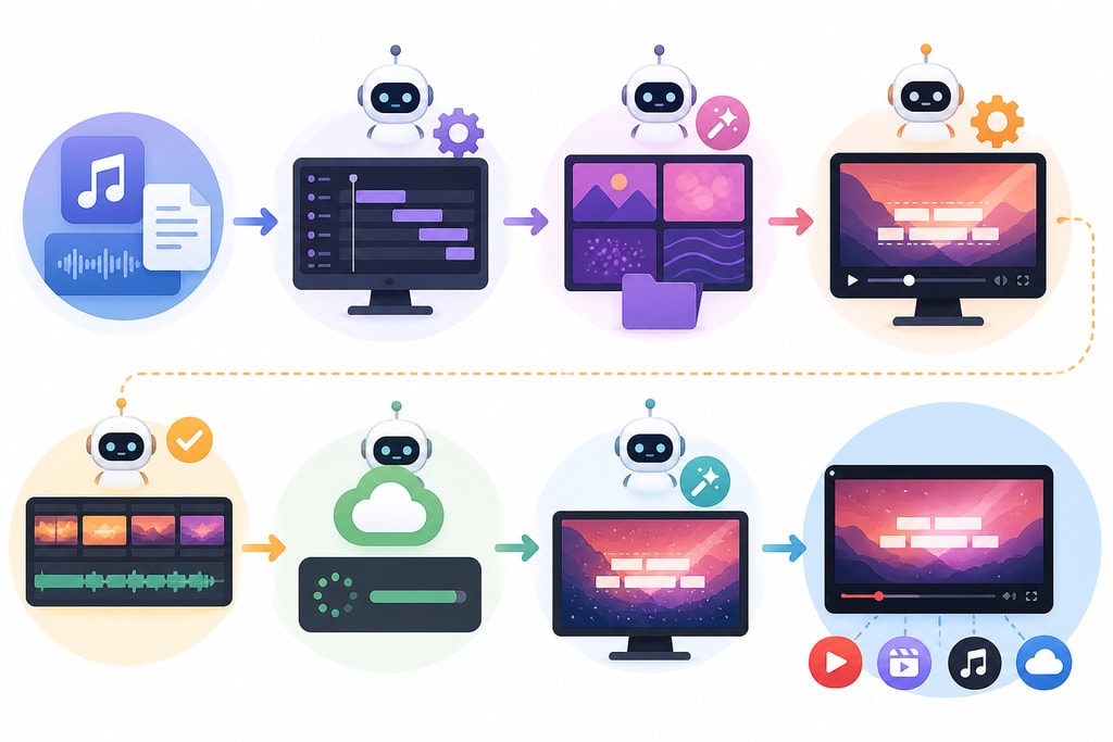 Lyric Video Creation Workflow