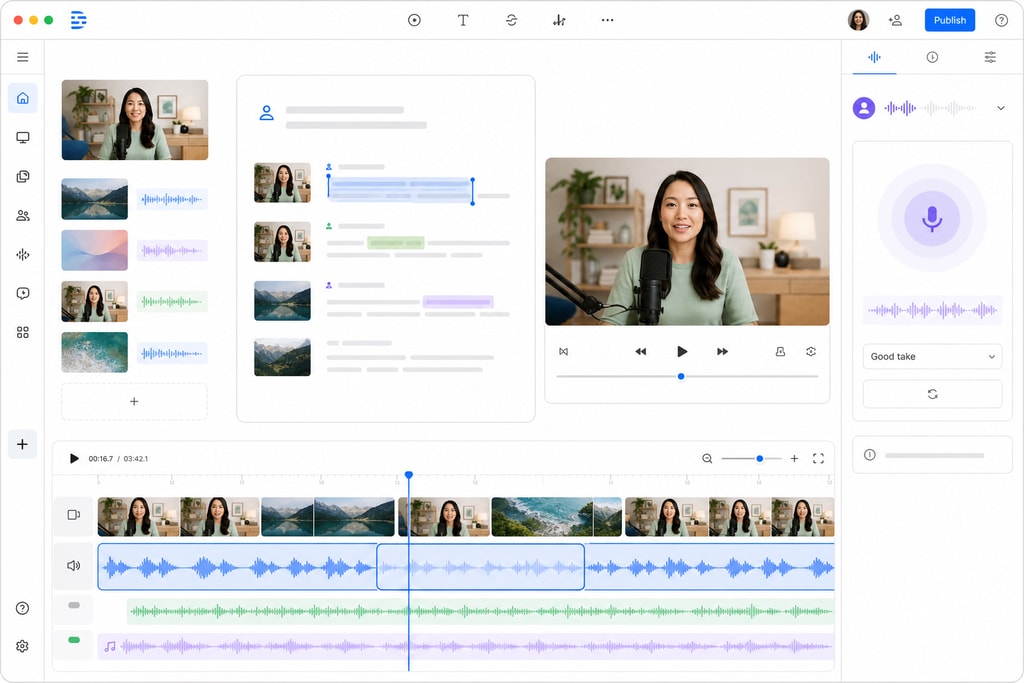 Video Editing with Descript