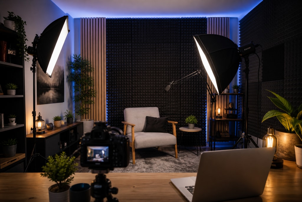 DIY home video studio setup
