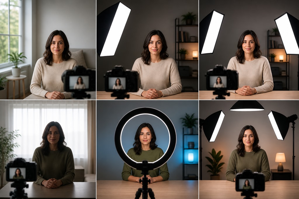 Lighting setup for video