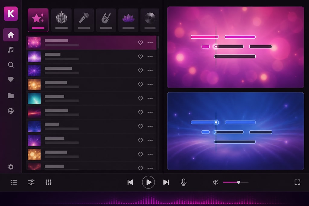 KaraFun Karaoke Interface