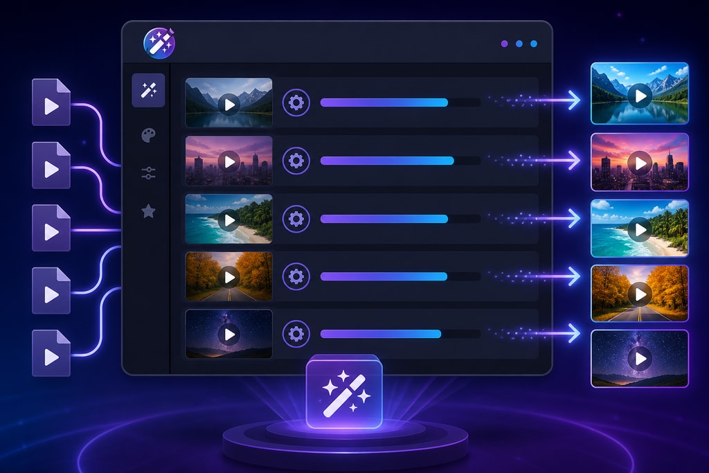 Batch processing feature in KaraMagic Pro