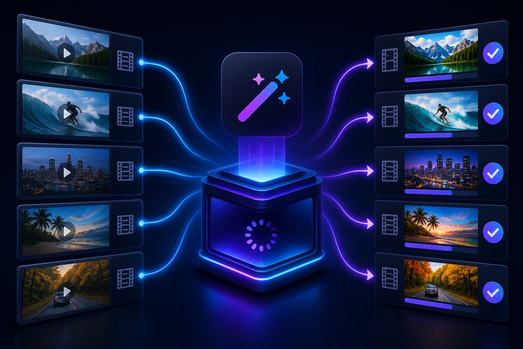 KaraMagic Pro batch processing feature