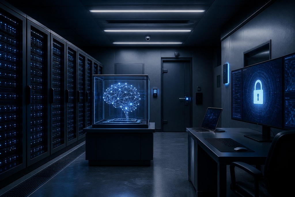 Secure offline AI processing