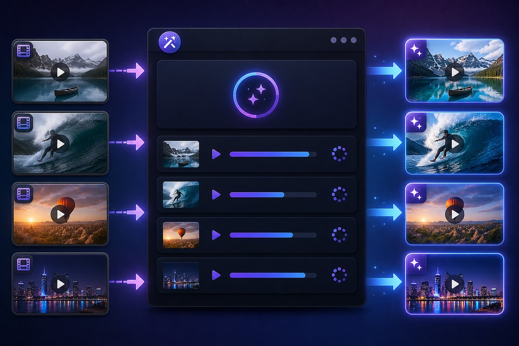 Batch processing feature in KaraMagic Pro