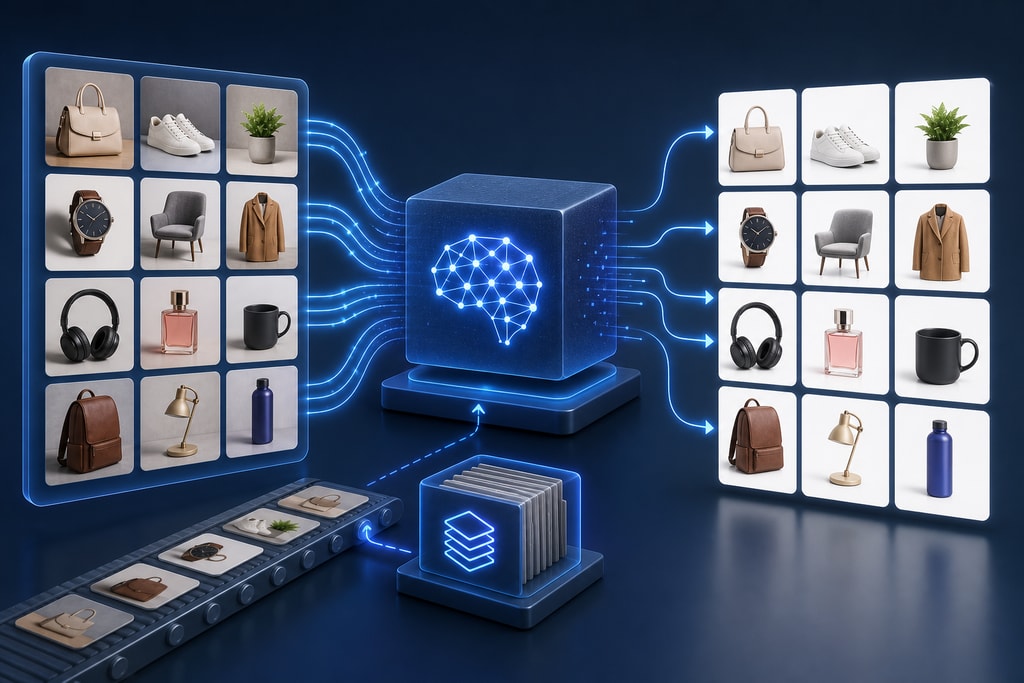 Batch processing of product images