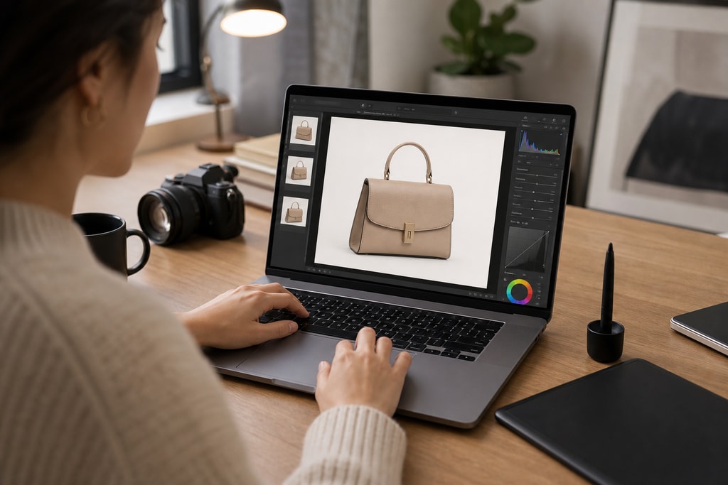 Editing product photos