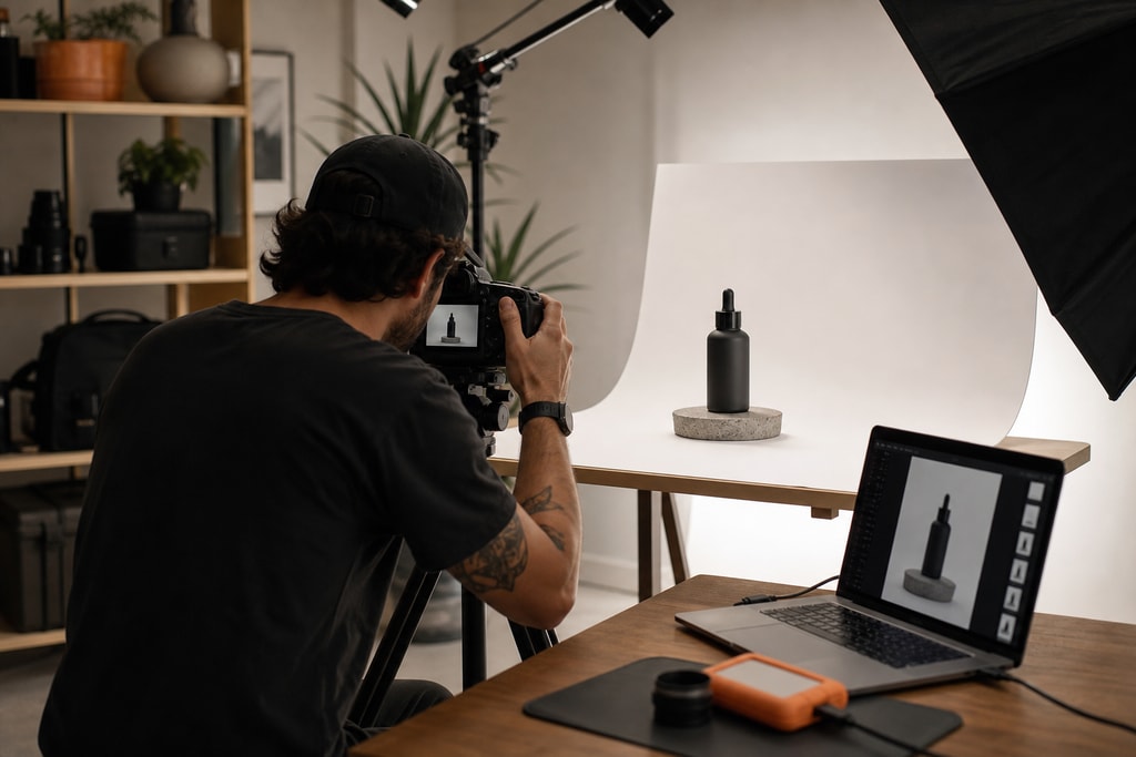 Freelance Photographer at Work