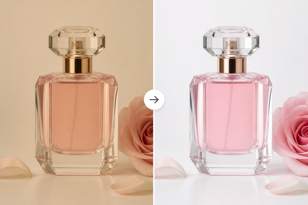 AI Color Correction Example